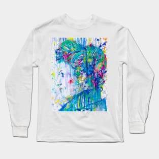 ROSA LUXEMBURG - watercolor portrait .3 Long Sleeve T-Shirt